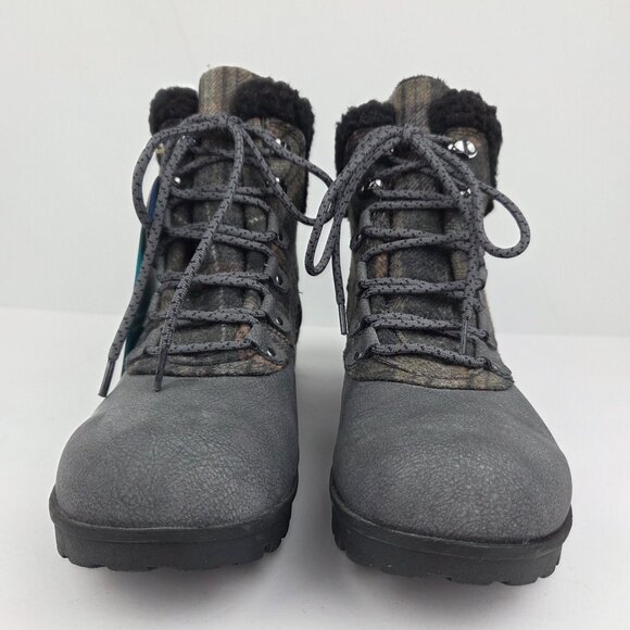 Jambu Water Resistant Redrock  Hiking Boot Gray Plaid Size 9 - Picture 5 of 13